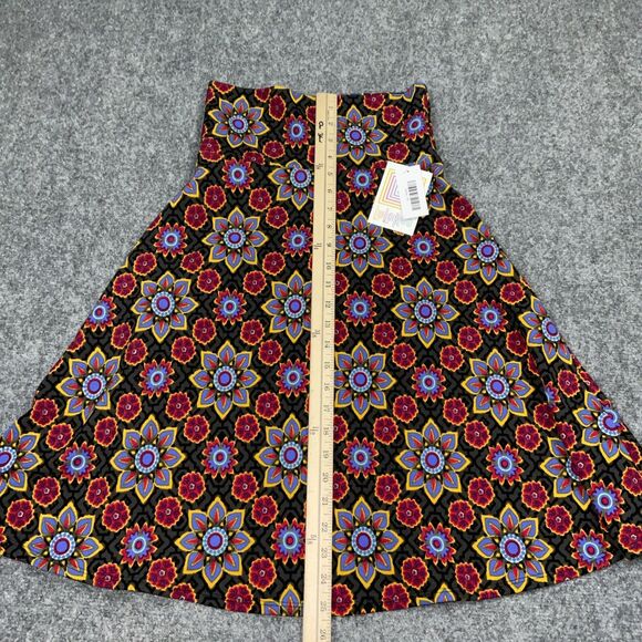 LulaRoe Skirt Womens Size XS Cassie Azure Lot Of 2 NWT Floral  Whimsy - Picture 5 of 5